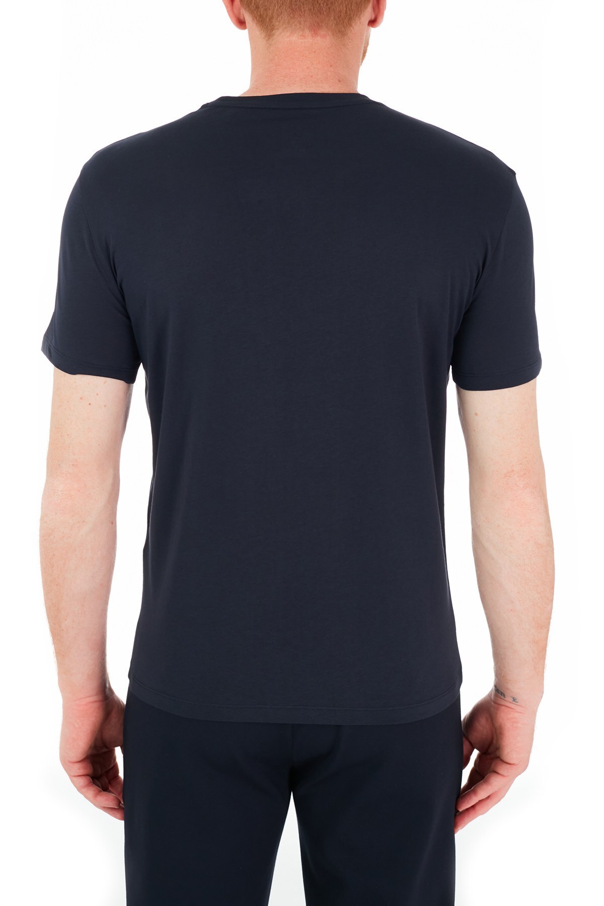 Armani Exchange Erkek T Shirt 3KZTGQ ZJH4Z 1510 LACİVERT