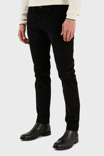 Armani Exchange % 100 Pamuk Slim Fit J13 Jeans Erkek Kot Pantolon 6LZJ13 ZNUHZ 1200 SİYAH