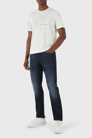 Armani Exchange - Armani Exchange J13 Slim Fit Jeans Erkek Kot Pantolon 3DZJ13 Z1YHZ 1500 MAVİ