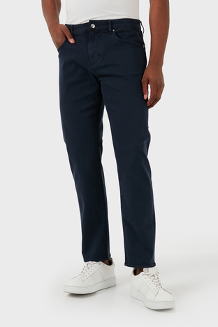 Armani Exchange - Armani Exchange J13 Slim Fit Yüksek Bel Jeans Erkek Kot Pantolon 3DZJ13 Z2AAZ 15CX LACİVERT (1)