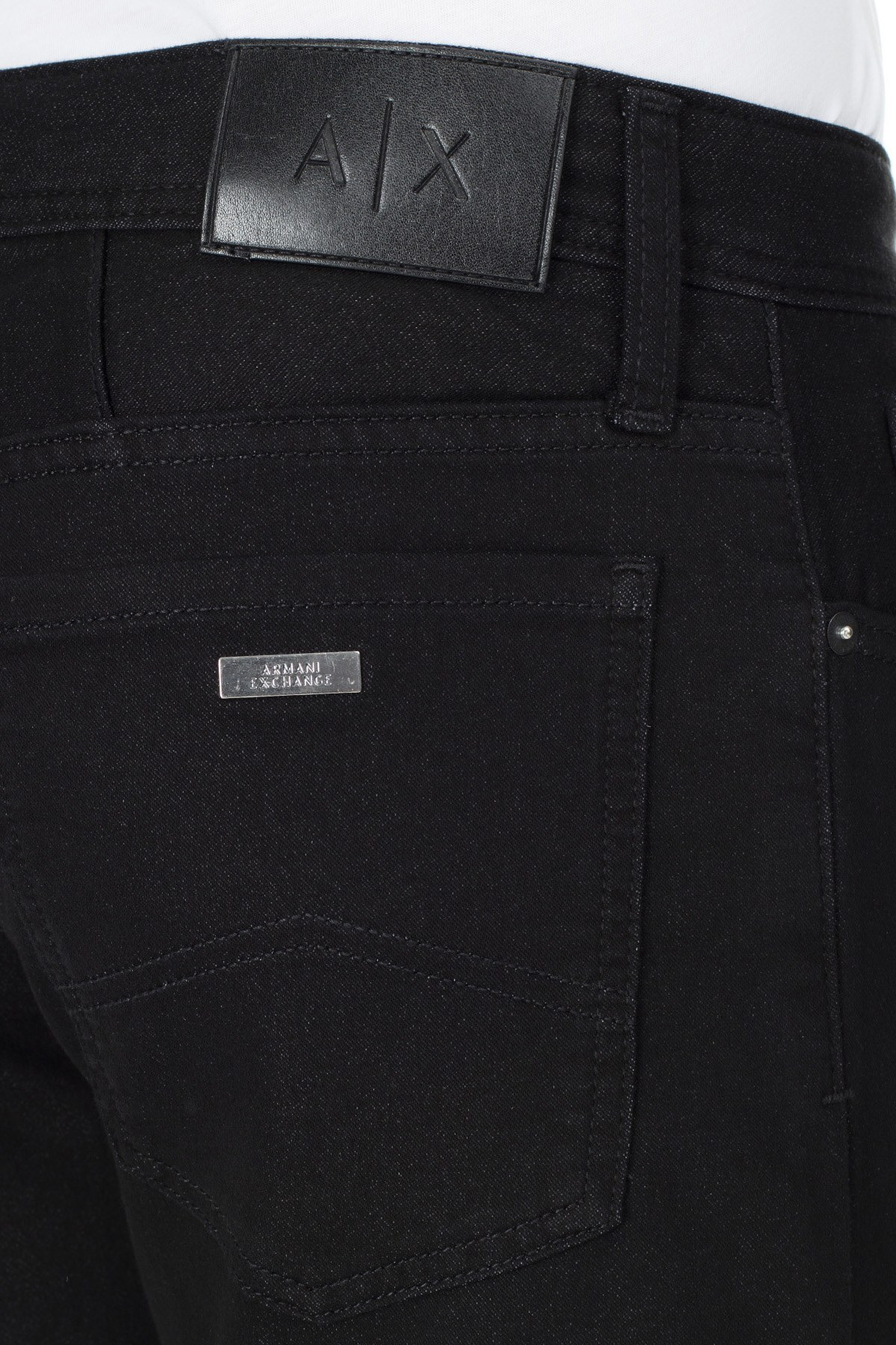 Armani Exchange J14 Jeans Erkek Kot Pantolon 3HZJ14 ZNGGZ 1200 SİYAH