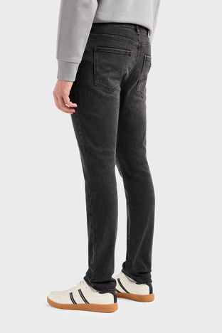 Armani Exchange - Armani Exchange J14 Yüksek Bel Skinny Fit Jeans Erkek Kot Pantolon 3DZJ14 Z1UXZ 0204 SİYAH (1)