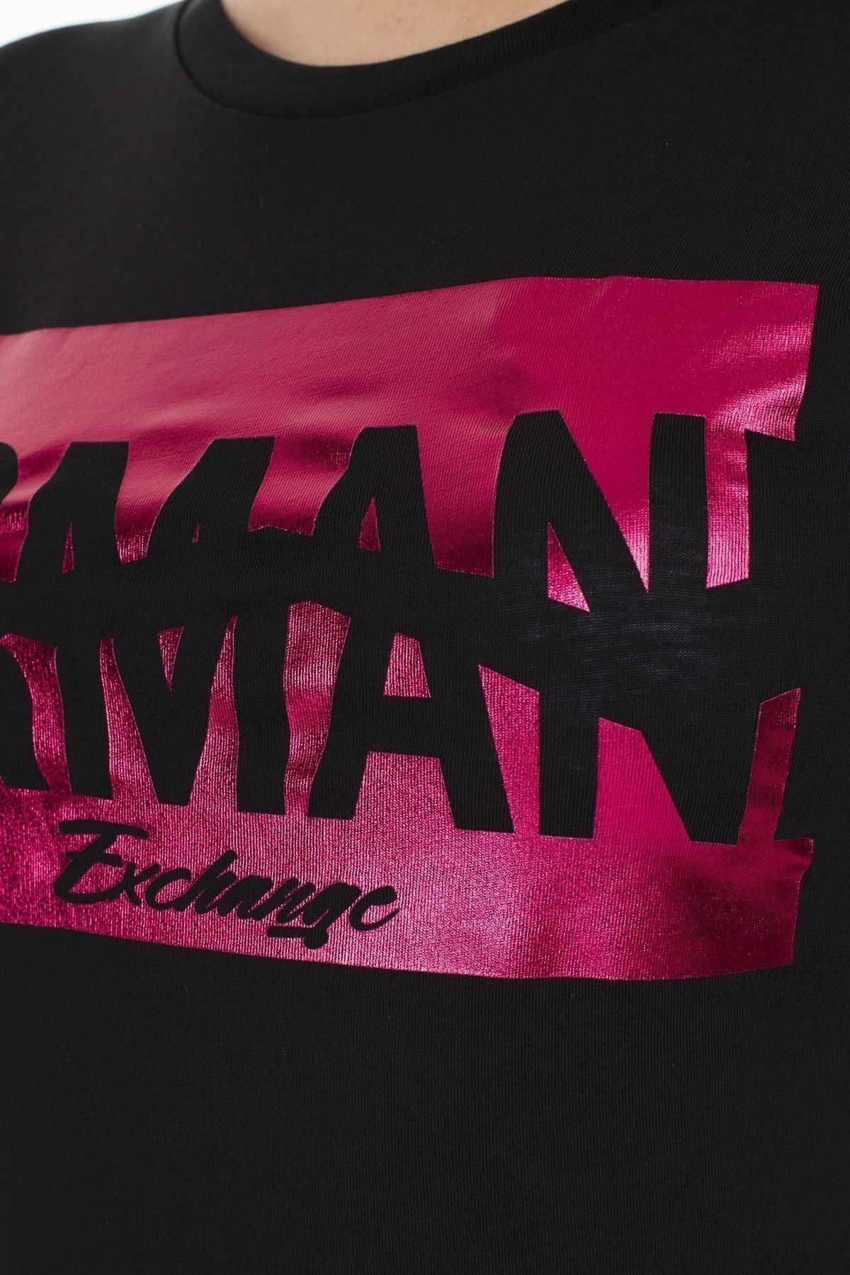 Armani Exchange Kadın T Shirt S 6GYTAB YJG3Z 1200 SİYAH