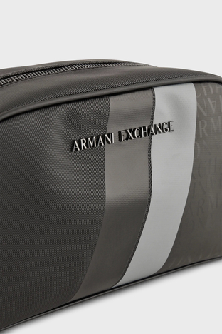 Armani Exchange - Armani Exchange Logolu Erkek Çanta XM000166 AF11935 MC043 SİYAH (1)