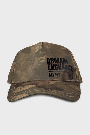 Armani Exchange Logolu Erkek Şapka 954202 2F102 11081 HAKİ-KAMUFLAJ