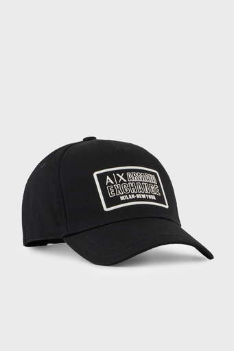 Armani Exchange Logolu Organik Pamuklu Erkek Şapka 954207 3F106 00020 SİYAH