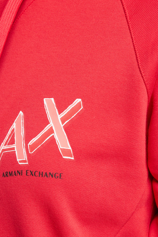 Armani Exchange - Armani Exchange Logolu Pamuklu Regular Fit Bayan Sweat 3LYM87 YJ4XZ 14AC KIRMIZI (1)