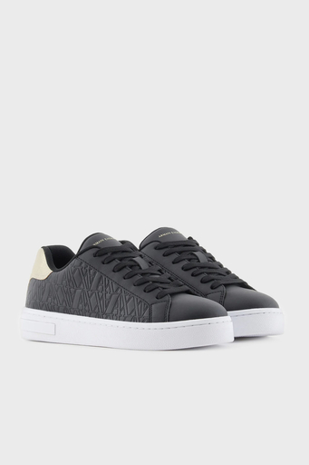 Armani Exchange Logolu Sneaker Bayan Ayakkabı XDX165 XV891 T780 SİYAH