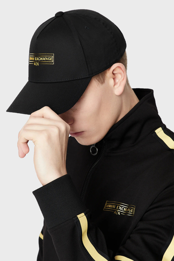 Armani Exchange Pamuklu Logo Detaylı Erkek Şapka 954221 3R119 00020 SİYAH