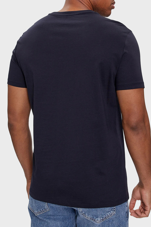 Armani Exchange - Armani Exchange Pamuklu Regular Fit Erkek T Shirt 3DZTHQ ZJBYZ 15CX LACİVERT (1)