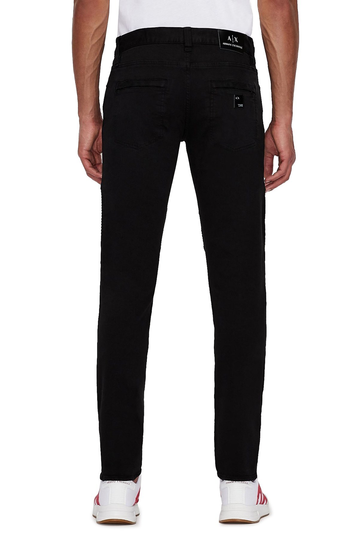 Armani Exchange Pamuklu Skinny Fit J27 Jeans Erkek Kot Pantolon 3KZJ27 Z1ESZ 1200 SİYAH