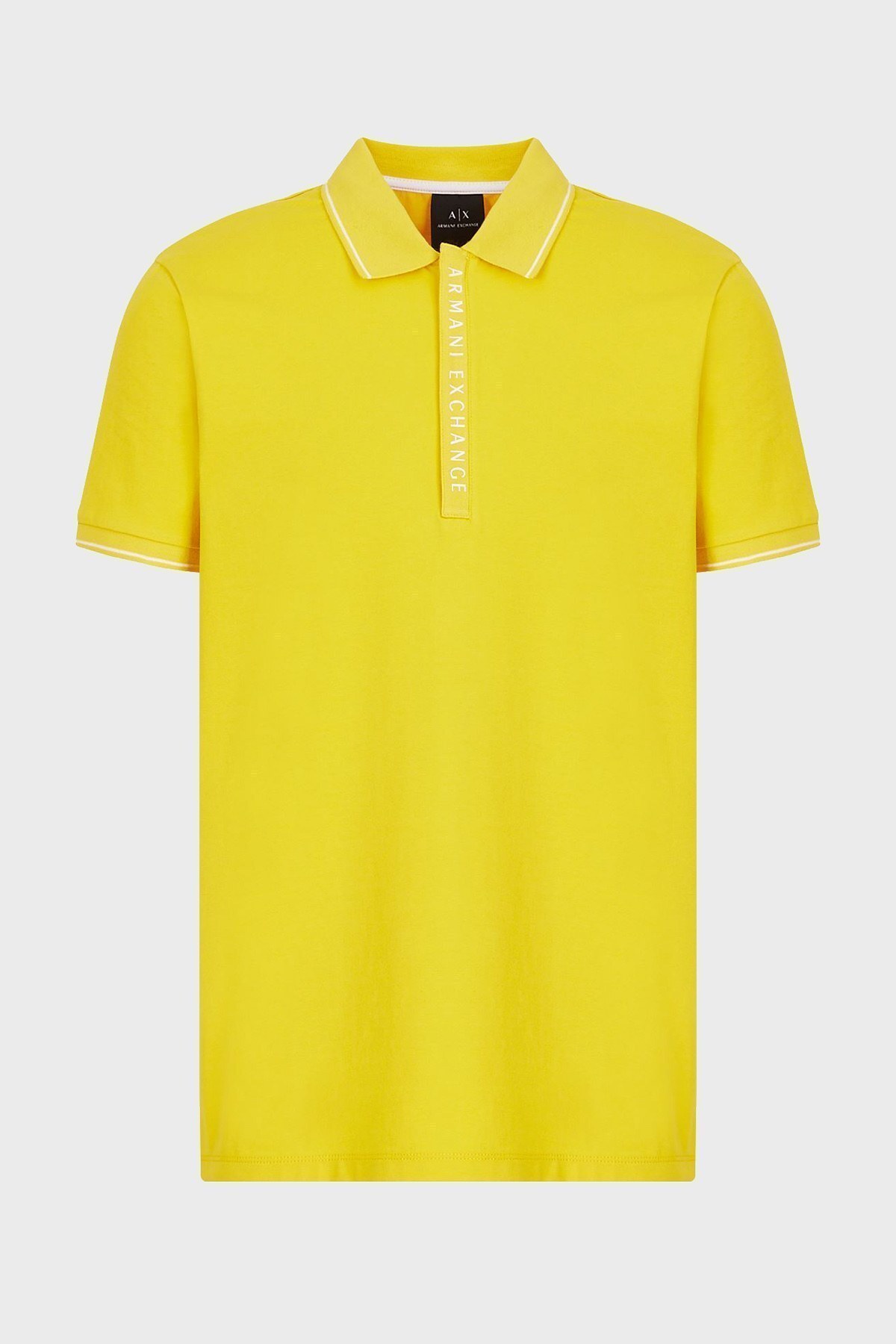 Armani Exchange Pamuklu Slim Fit T Shirt Erkek Polo 8NZF71 ZJH2Z 1683 MERCAN