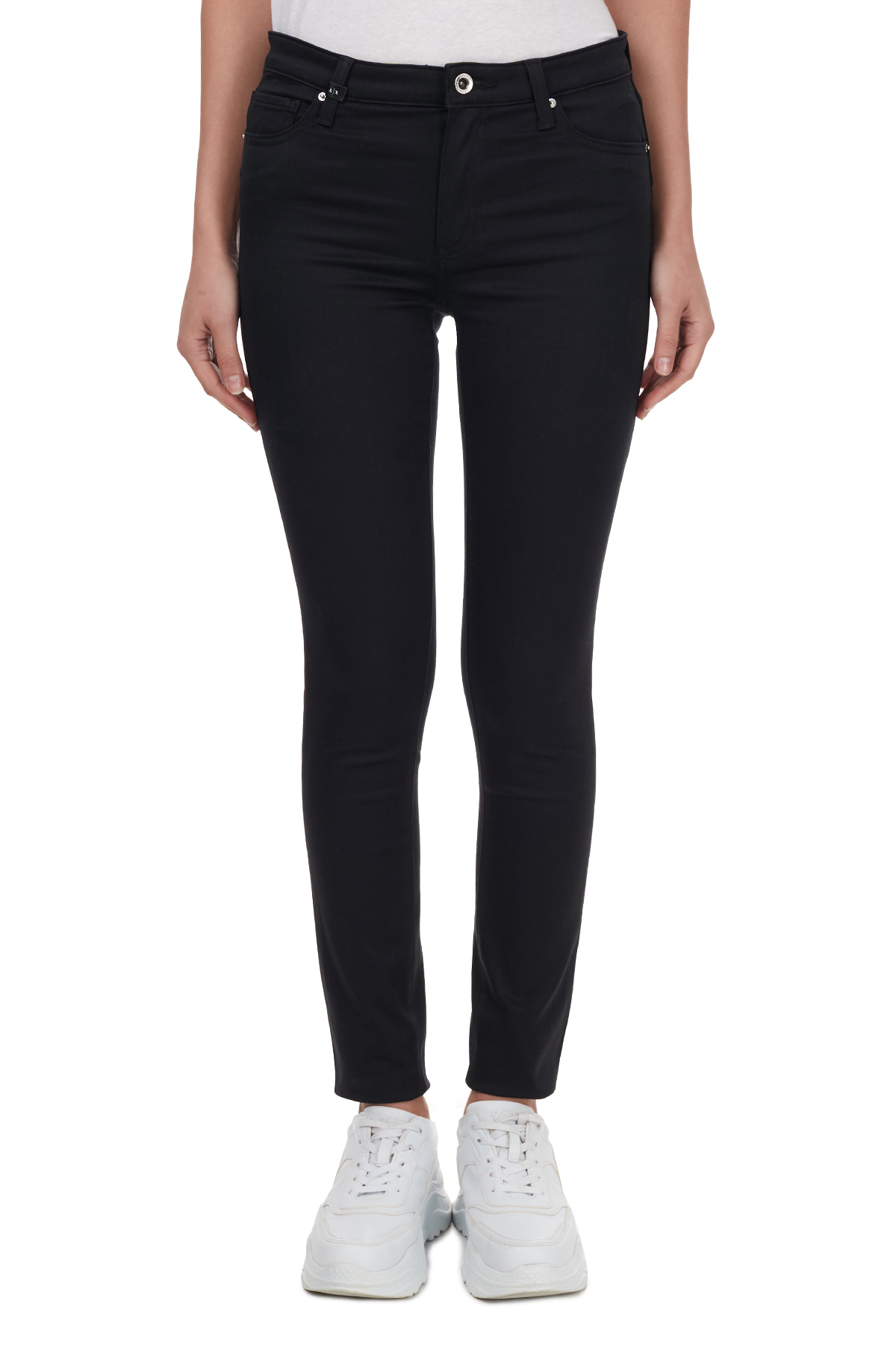 Armani Exchange Süper Skinny Fit J69 Jeans Bayan Kot Pantolon 6HYJ69 Y2QMZ 0204 SİYAH
