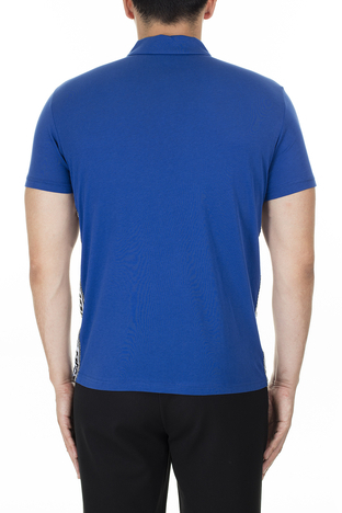 Armani Exchange - Armani Exchange Yanlarda Kontrast Logo Bantlı Regular Fit T Shirt Erkek Polo 3HZFFM ZJBVZ 1511 SAKS (1)