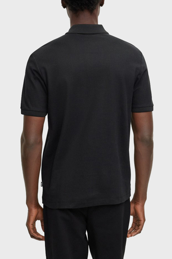 Boss % 100 Pamuk Regular Fit Düğmeli Erkek Polo Yaka T Shirt 50494953 001 SİYAH