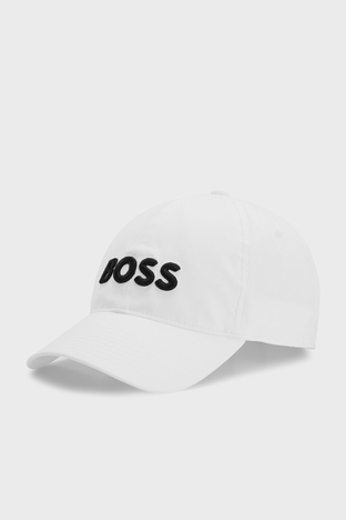 Boss - Boss Logolu Erkek Şapka 50492040 100 BEYAZ