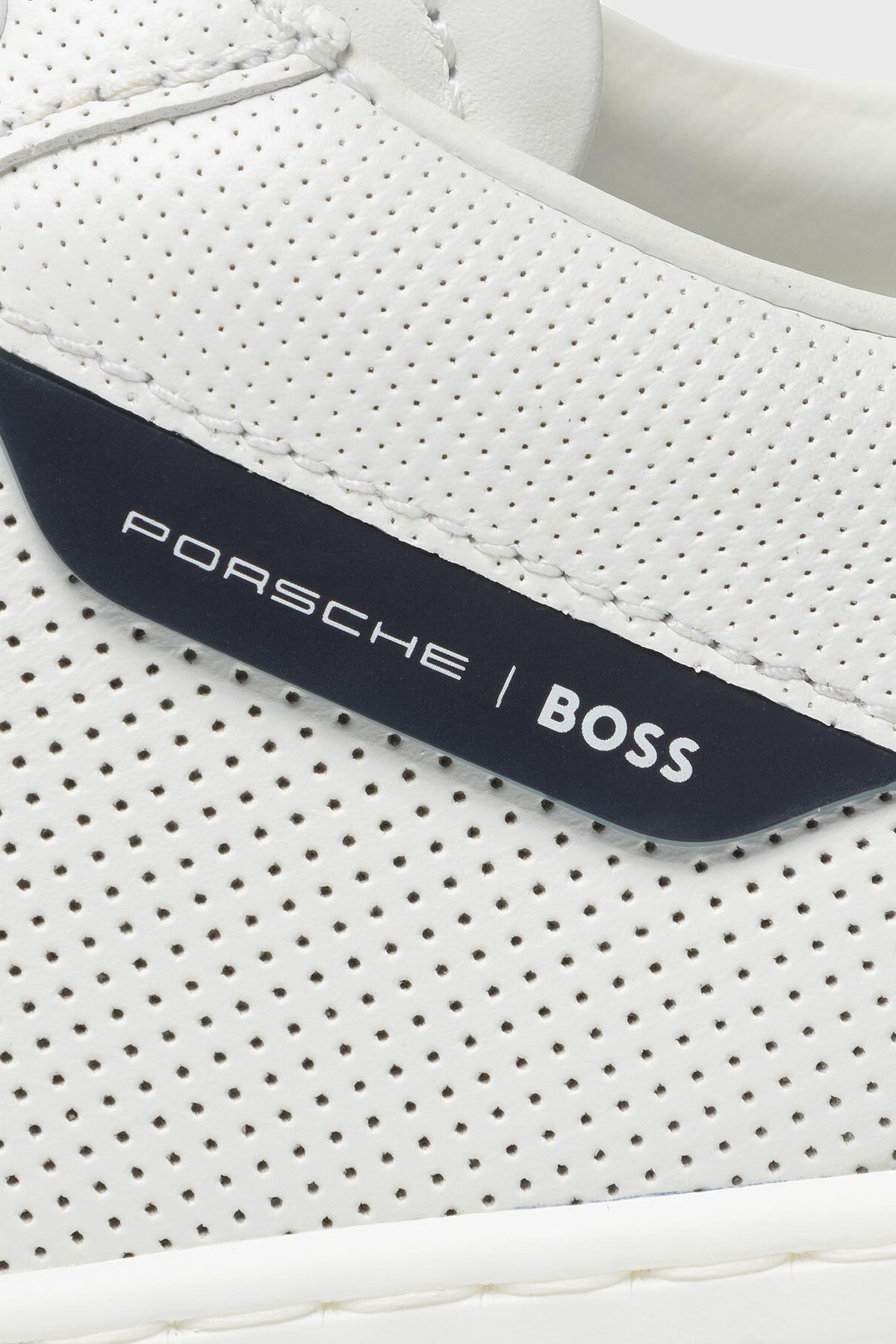 Boss Logolu Hakiki Deri Sneaker Erkek Ayakkabı 50468290 100 BEYAZ