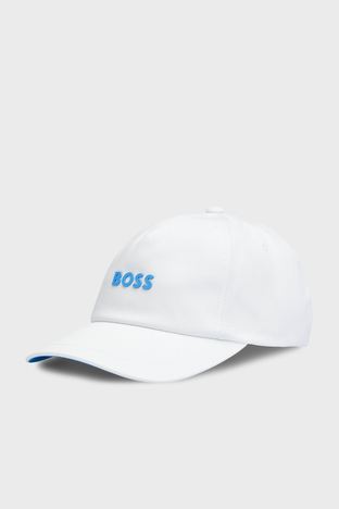 Boss - Boss Logolu Pamuklu Erkek Şapka 50495094 106 NATURAL