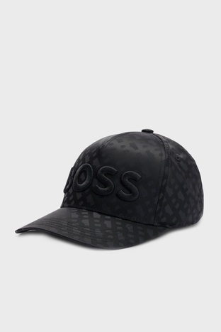 Boss - Boss Logolu Pamuklu Erkek Şapka 50495312 001 SİYAH