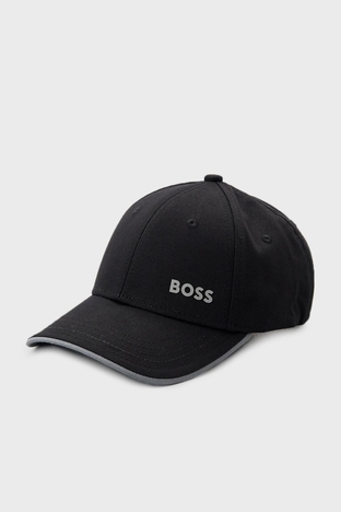 Boss - Boss Logolu Pamuklu Erkek Şapka 50505834 001 SİYAH