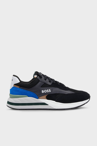 Boss - Boss Logolu Sneaker Erkek Ayakkabı 50493214 014 LACİVERT