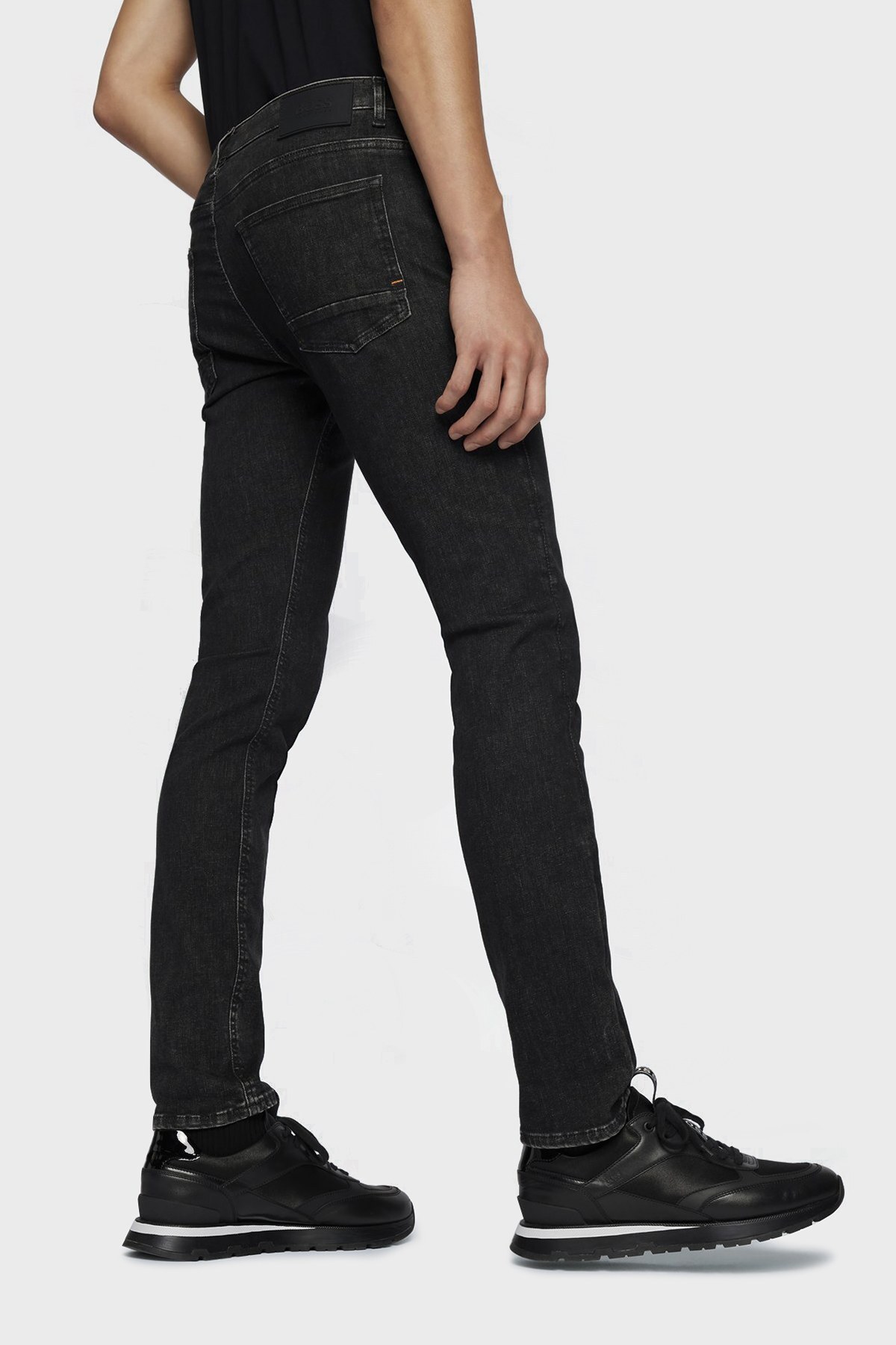 Boss Pamuklu Normal Bel Slim Fit Jeans Erkek Kot Pantolon 50471532 004 SİYAH