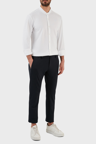 Boss - Boss Streç Jarse Normal Bel Slim Fit Chino Erkek Pantolon 50484040 402 LACİVERT