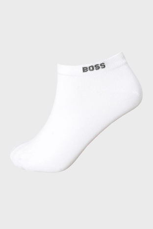 Boss - Boss Streç Pamuklu 2 Pack Erkek Çorap 50524521 002 SİYAH (1)