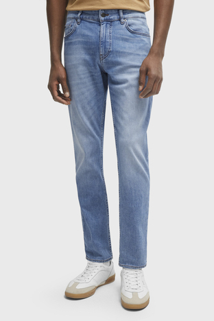 Boss - Boss Süper Yumuşak Streç Pamuklu Slim Fit Jeans Erkek Kot Pantolon 50508096 425 MAVİ
