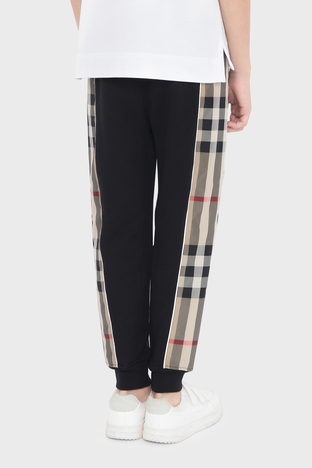 Burberry - Burberry Pamuklu Çocuk Jogger Pantolon 8047431 BLACK SİYAH (1)