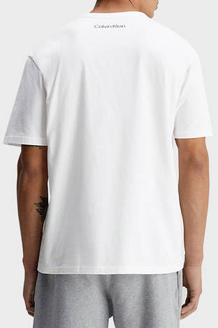 Calvin Klein - Calvin Klein % 100 Organik Pamuk Regular Fit 000NM2399E100 Erkek T Shirt 000NM2399E 100 BEYAZ (1)