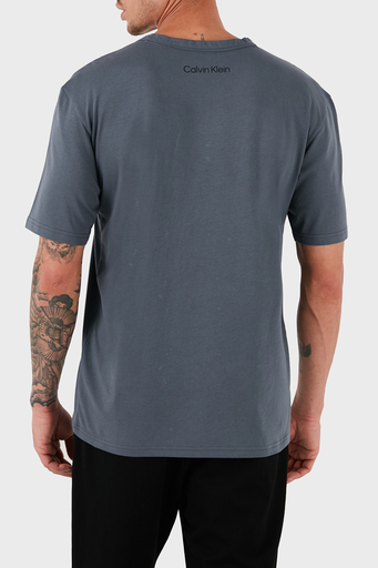 Calvin Klein % 100 Organik Pamuk Regular Fit 000NM2399ECKP Erkek T Shirt 000NM2399E CKP GRİ