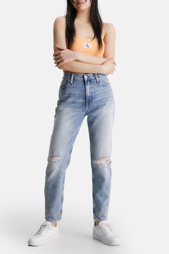 Calvin Klein Jeans Bayan Kot Pantolon J20J221245 1A4 MAVİ