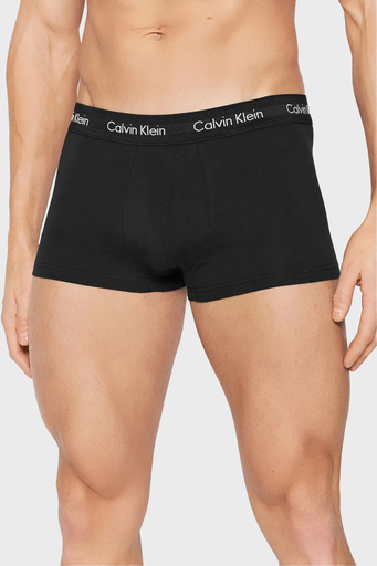 Calvin Klein Logolu Pamuklu 3 Pack Erkek Boxer 0000U2664G XWB SİYAH