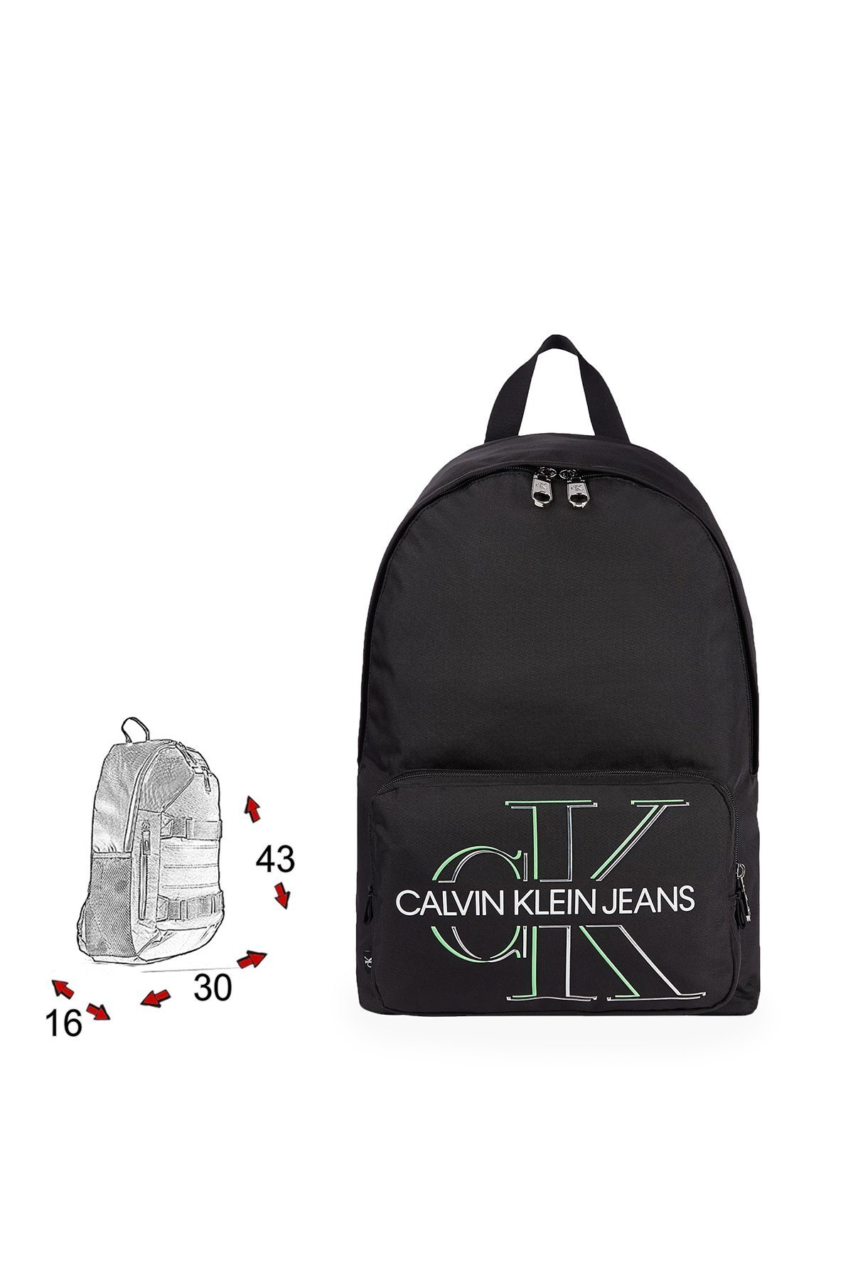 Calvin Klein Ayarlanabilir Omuz Askılı Erkek Çanta K50K506346 BDS SİYAH