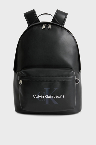 Calvin Klein - Calvin Klein Dizüstü Bilgisayar Bölmeli Fermuarlı Erkek Sırt Çantası K50K510394 BDS SİYAH