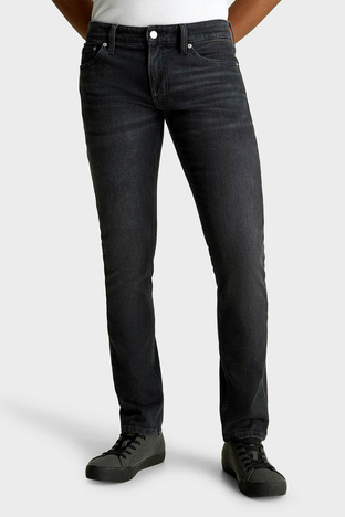 Calvin Klein - Calvin Klein Düşük Bel Slim Fit Jeans J30J3248511BY Erkek Kot Pantolon J30J324851 1BY SİYAH (1)