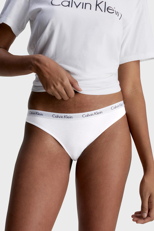 Calvin Klein - Calvin Klein Elastik Bel Bantlı Pamuklu 3 Pack 000QD3588E999 Bayan Külot 000QD3588E 999 Siyah-Gri-Beyaz (1)