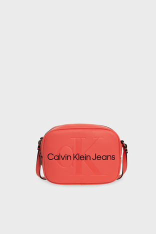 Calvin Klein - Calvin Klein Fermuarlı Ayarlanabilir Omuz Askılı K60K610275TCO Bayan Çanta K60K610275 TCO PEMBE