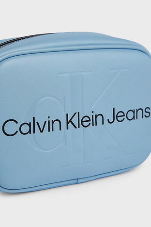 Calvin Klein - Calvin Klein Fermuarlı Ayarlanabilir Omuz Askılı K60K610275CEZ Bayan Çanta K60K610275 CEZ MAVİ (1)