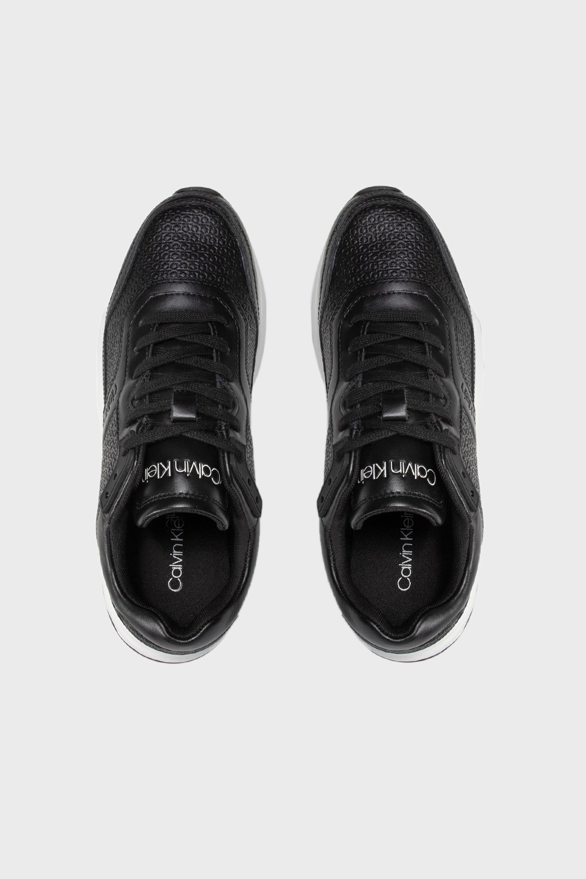 Calvin Klein Hakiki Deri Sneaker Erkek Ayakkabı HM0HM00269 BAX SİYAH