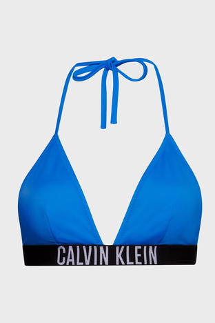 Calvin Klein - Calvin Klein Logo Bantlı Çıkarılabilir Dolgulu Üçgen KW0KW01963C4X Bayan Bikini Üstü KW0KW01963 C4X SAKS