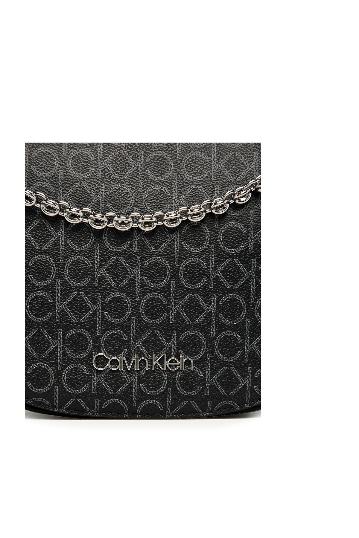 Calvin Klein Logo Baskılı Ayarlanabilir Askılı Kadın Çanta K60K607133 0GX SİYAH