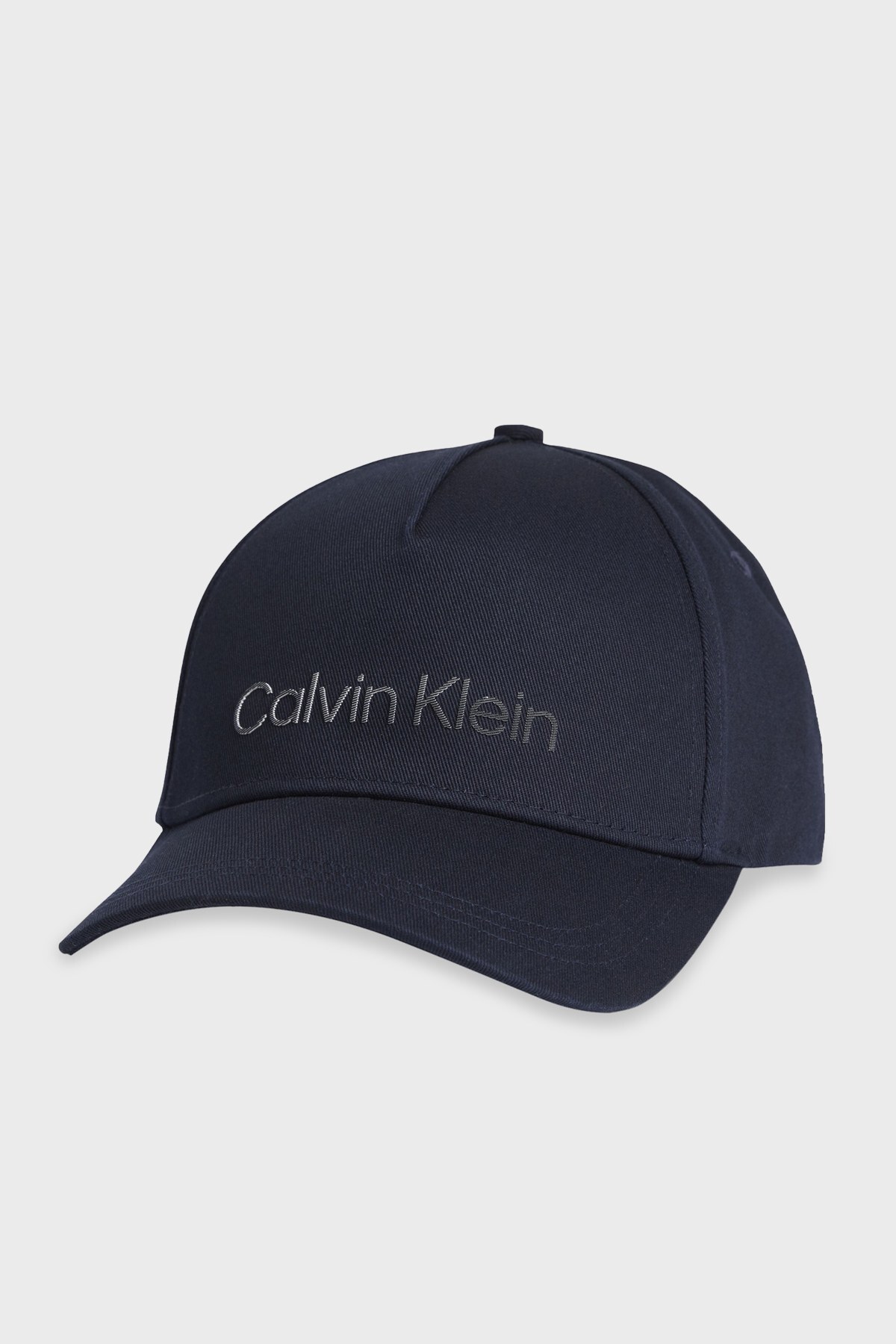 Calvin Klein Logolu % 100 Pamuk Erkek Şapka K50K508166 BA7 LACİVERT