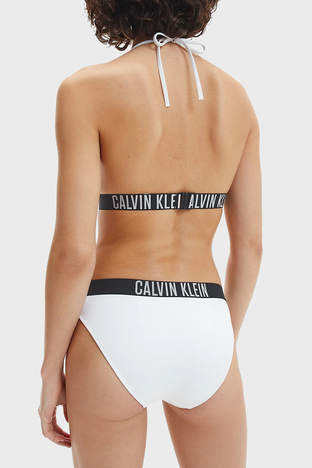 Calvin Klein - Calvin Klein Logolu Bayan Bikini Altı KW0KW01859 YCD BEYAZ (1)