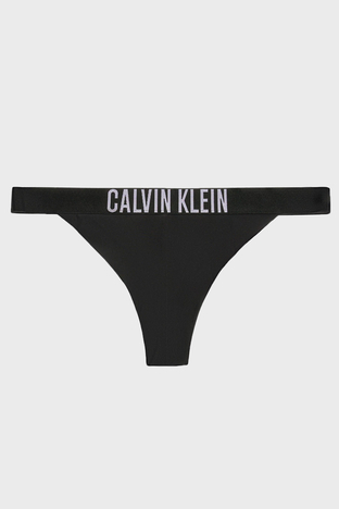 Calvin Klein - Calvin Klein Logolu Bayan Bikini Altı KW0KW01984 BEH SİYAH