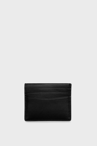 Calvin Klein - Calvin Klein Logolu Deri K50K510721BDS Erkek Kartlık K50K510721 BDS SİYAH (1)