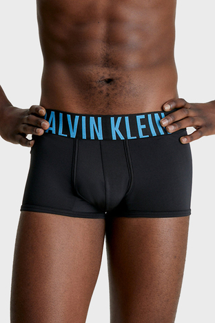 Calvin Klein - Calvin Klein Logolu Elastik Bel Bantlı Düşük Bel 2 Pack 000NB2599AC2H Erkek Boxer 000NB2599A C2H SİYAH (1)