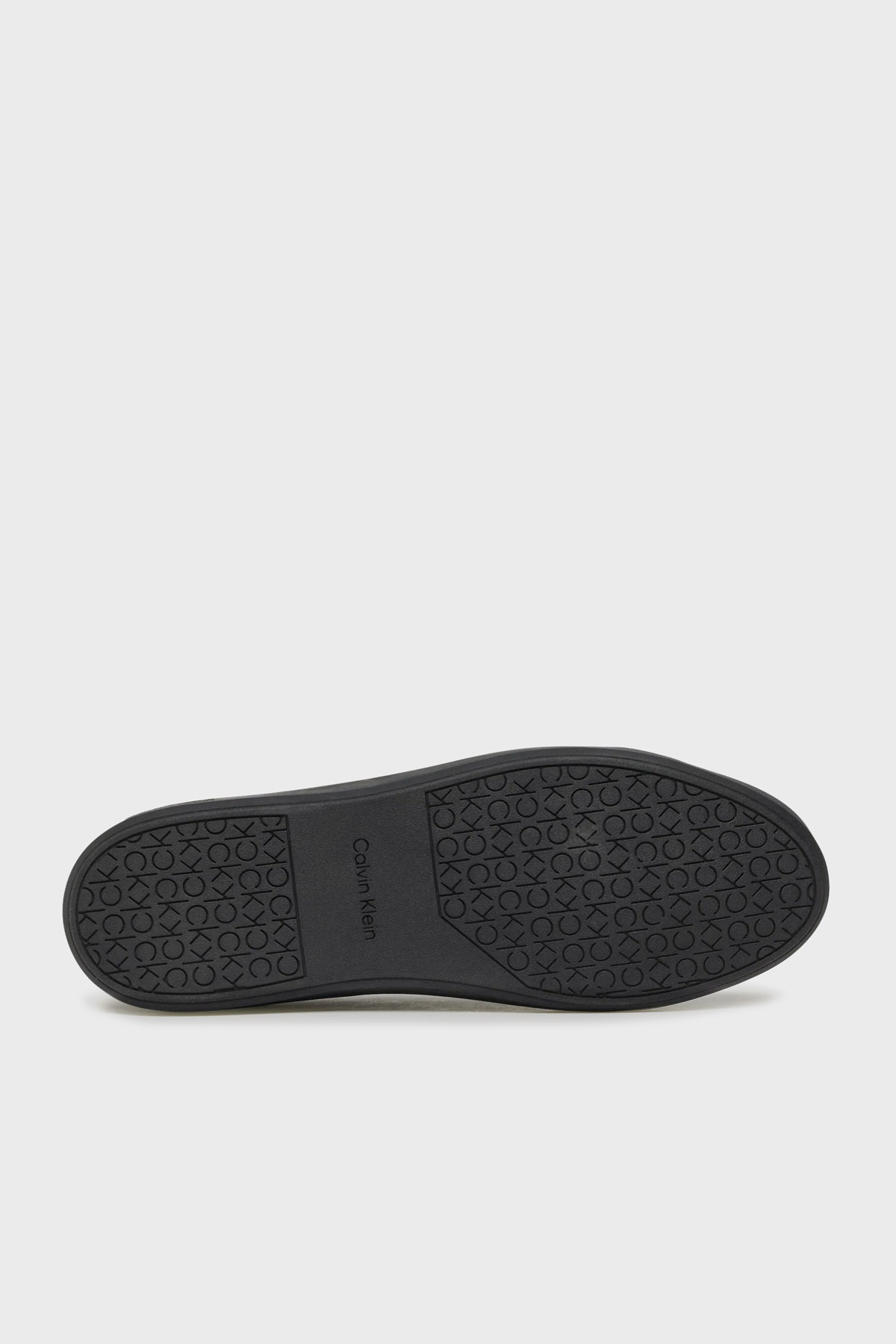 Calvin Klein Logolu Fermuarlı Deri Sneaker Erkek Ayakkabı HM0HM00876 0GK SİYAH