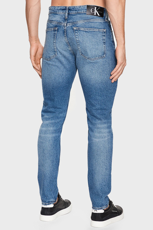 Calvin Klein - Calvin Klein Pamuklu Slim Fit Jeans J30J3233671A4 Erkek Kot Pantolon J30J323367 1A4 MAVİ (1)